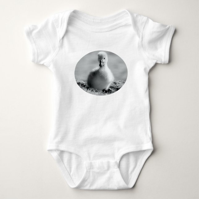 Body Para Bebê Young Duckling Swan (Frente)