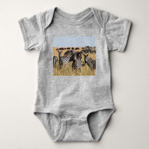 Body Para Bebê Zebra do Grant