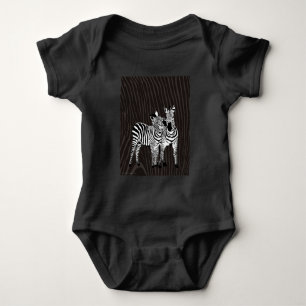 Body Para Bebê Zebra Play