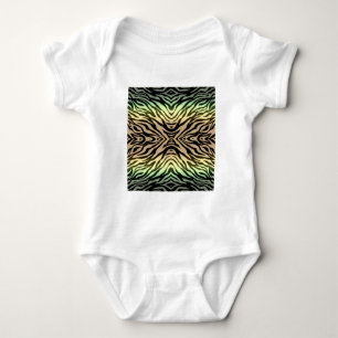 Body Para Bebê Zebras na Floresta