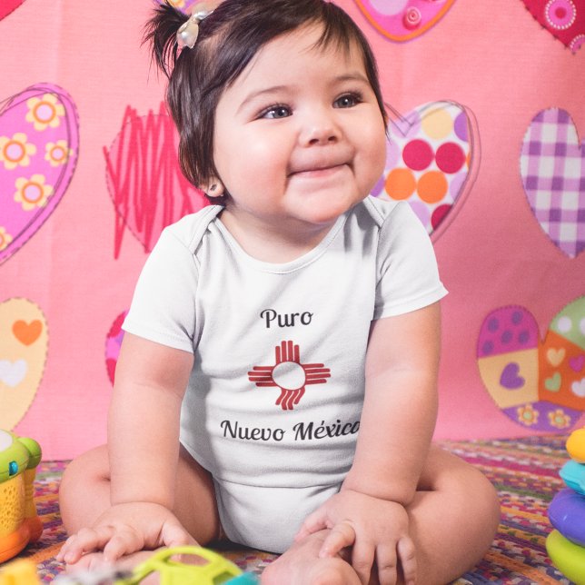 Body Para Bebê Zia Sun Puro Nuevo México (Criador carregado)