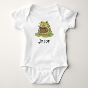 Body Para Bebê Zochi Perde a Caneca Personalizável