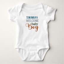 Body Personalizado de Jersey para Bebê