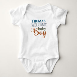 Body Personalizado de Jersey para Bebê