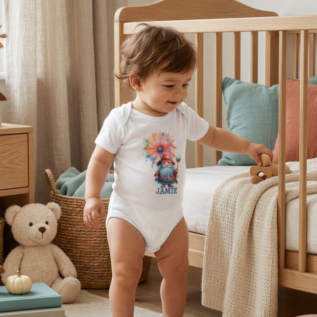 Body Personalizado de Pequeno Mago para Bebê no Ha (Criador carregado)