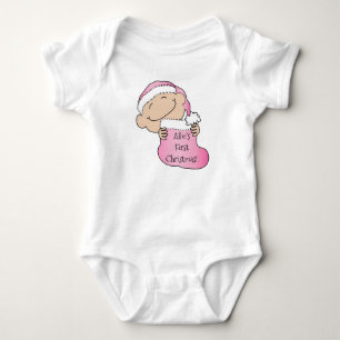 Body Primeiro Natal de Natal para Bebê