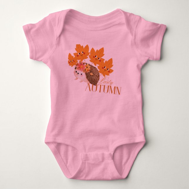 Body Vestido Rosa Doce para Bebê - Algodão Orgânic (Frente)
