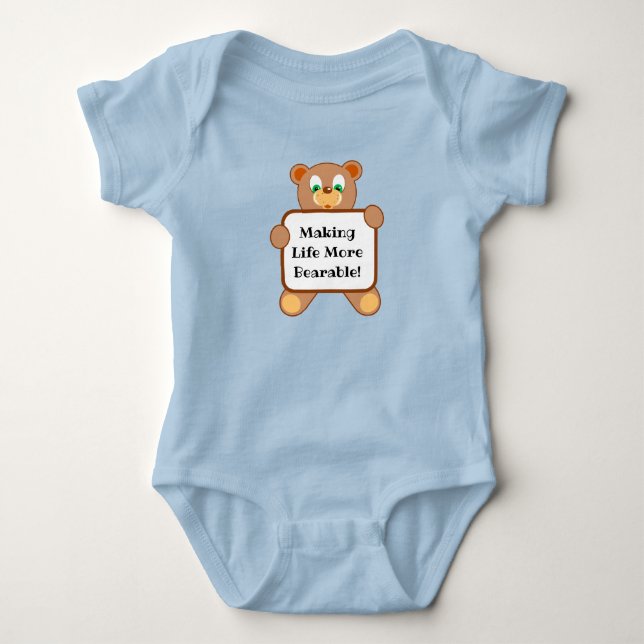 BodySuit de T-Shirt Suportável (Frente)