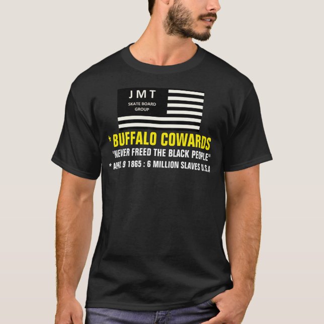 BOFFALO. Camiseta Básica Escura (Frente)