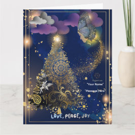 Boganhues Impressão de Cartão de Saudação Dobrado