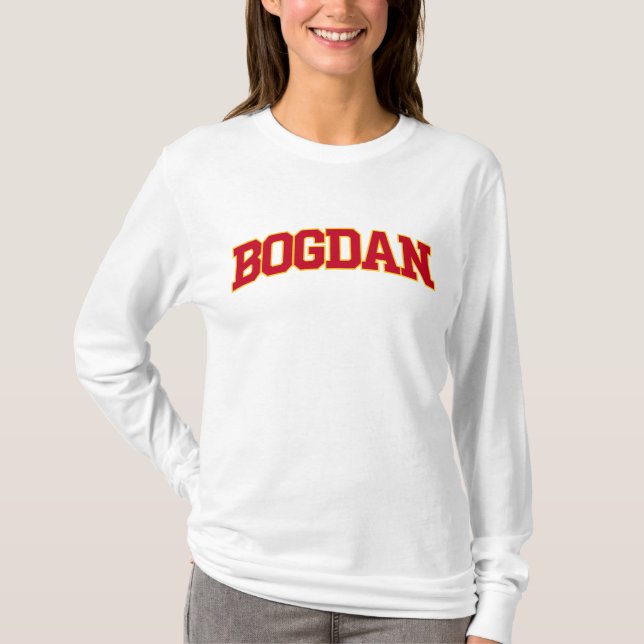 Bogdan Bogdanovic - T-Shirt de Basquete de Atlanta (Frente)
