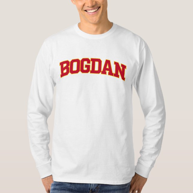 Bogdan Bogdanovic - T-Shirt de Basquete de Atlanta (Frente)
