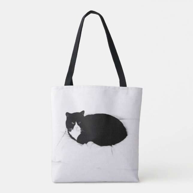 Bohemia Cat Tote Bag (Verso)