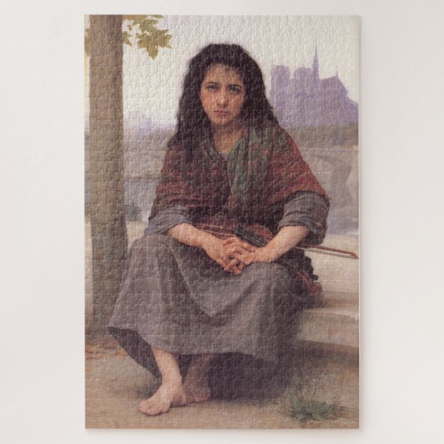 BOHEMIAN GIRL BIG JIGSAW QUEBRA-CABEÇA (Vertical)