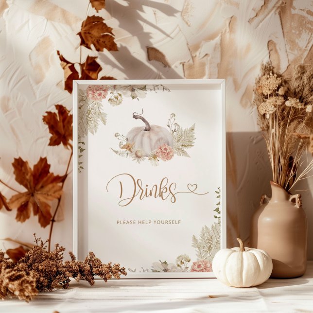 Boho-abóbora Bebe Poster (Criador carregado)