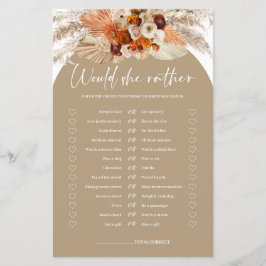 Boho arch terracotta pampas Ela iria preferencialm