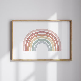 Boho arco-íris impressão