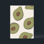 Boho Avocado Pattern Tropical Summer Impressão<br><div class="desc">Adicione um sotaque de boho à sua parede com este impressão de verão com um impressão de abacate. Este impressão de boho também será perfeito como presente. Par com os impressões correspondentes.</div>