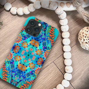 Boho Azul Diversão Floral Tendência Bonita Inspiri