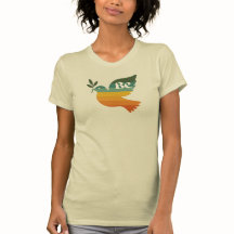Boho Be Peace Retro Holiday Women's T-shirt