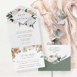 Boho Blooms | Casamento Floral Geométrico Moderno