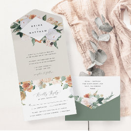 Boho Blooms | Casamento Floral Geométrico Moderno