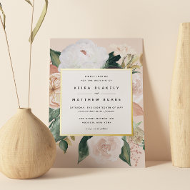 Boho Blooms Modern Floral Wedding