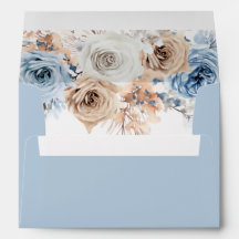 Boho Blue: Casamento Floral Boêmiano de Aquarela