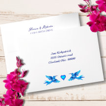Boho Blue Hummingbird Casamento Mexicano