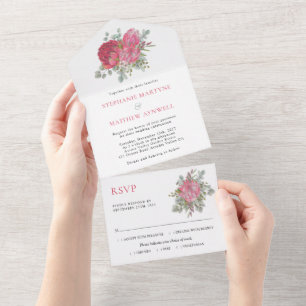 Boho Botânico Protea Eucalyptus Wedding