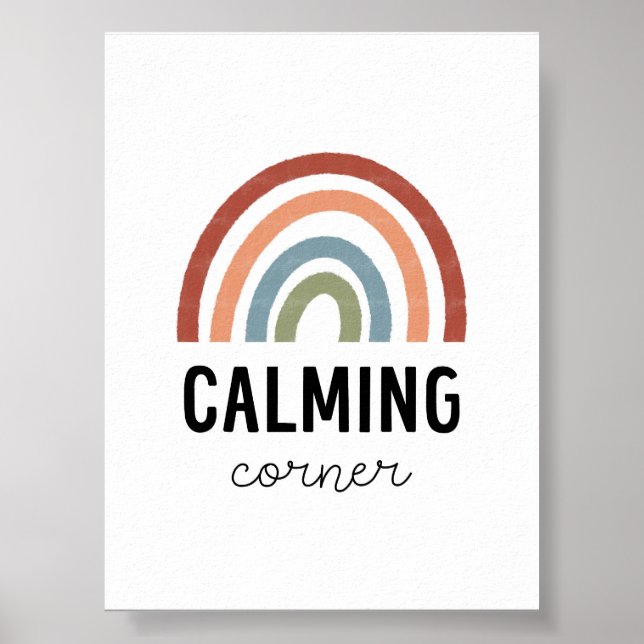 Boho Calming Poster (Frente)