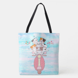 Boho Cat Lover, Feliz Gato Bolsa