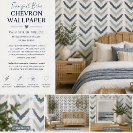 Boho Chevron Tranquilo