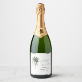 Boho Chic Botânico "Amarre o nó" Chá de panela