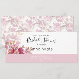 Boho Chic Terracotta Rubor Floral