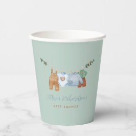Boho Clothesline Boy Pastel Copia do Livro Verde