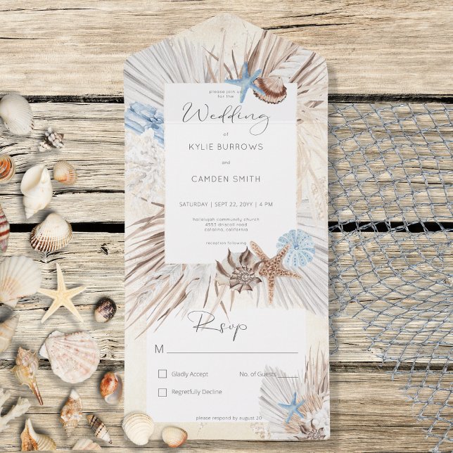 Boho Cream Beach Rustic Sem Janto (Criador carregado)