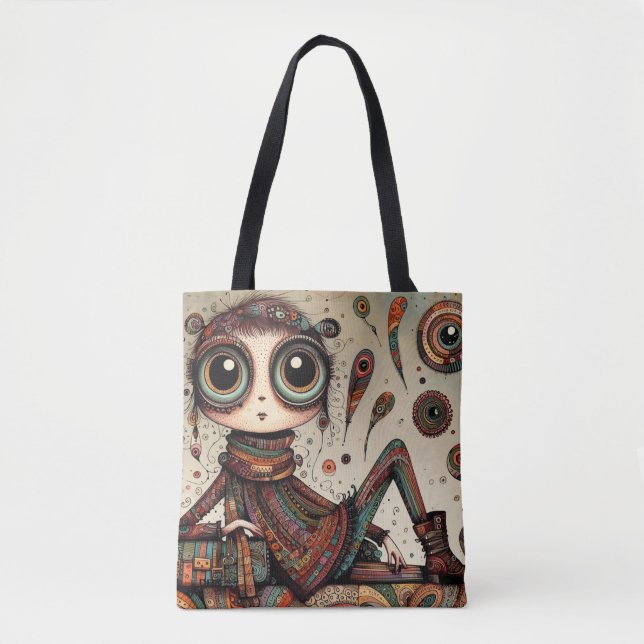 "Boho Daydreamer" Tote Bag por DAKimage (Frente)