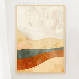 Boho Desert Tranquil Impressão 2 de 3 Poster