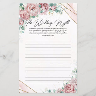 Boho esfrega ouro floral de eucalipto A Noite de C