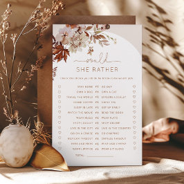 Boho fall Ela iria preferencialmente jogo de chá d