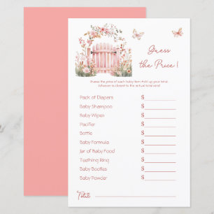 Boho Floral Pink Garden Price Acho