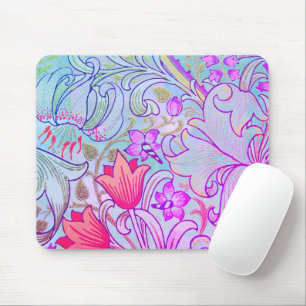 Boho Floral William Morris Vintage Art Mousepad