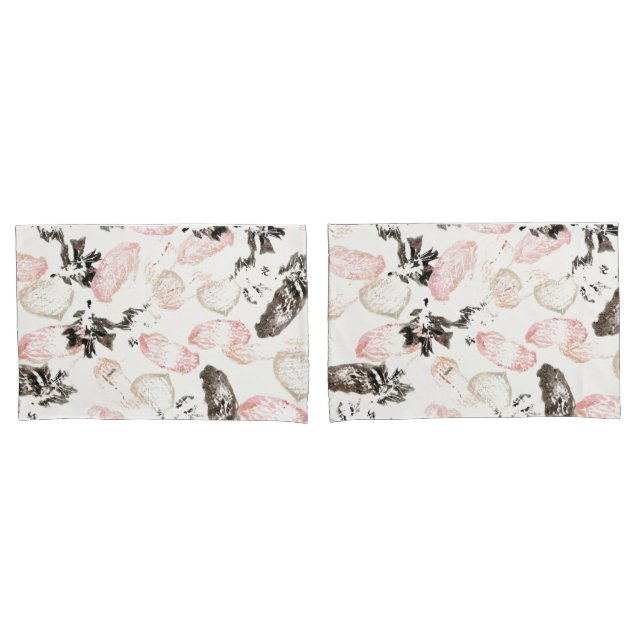 Boho Folhas e Penas Cheio de Molhos Padrão (Frente - conjunto)