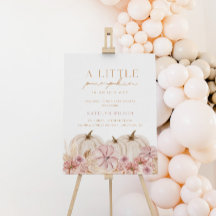 Boho Girls Pampas Grass Chá de fraldas