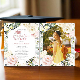 Boho Greenery Foto de Frame Floral Festa de format