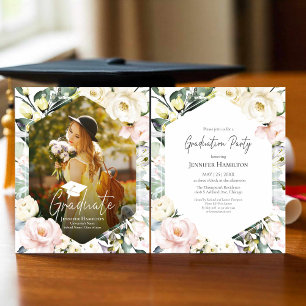 Boho Greenery Foto de Frame Floral Festa de format