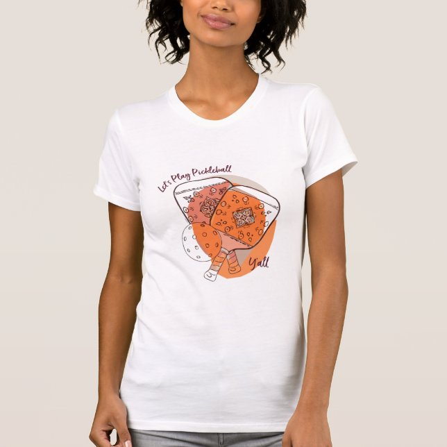 Boho inspirou a t-shirt do Pickleball (Frente)