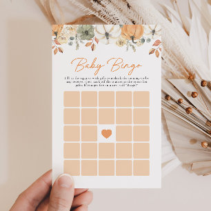 Boho Little Pumpkin - Chá de fraldas Floral Jogo