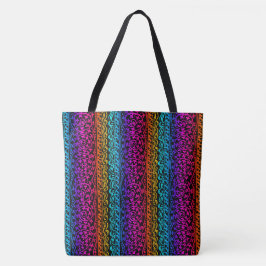 Boho Mandala Rainbow Flower & Leaf Bolsa